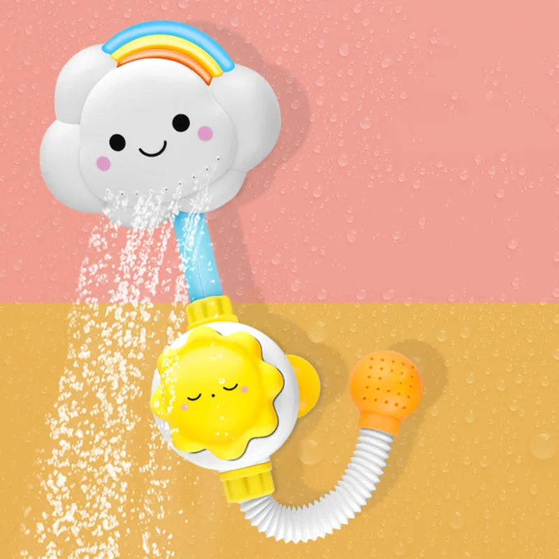 ענן מקלחת לאמבטיה – משאבת מים ידנית – תמונה 2