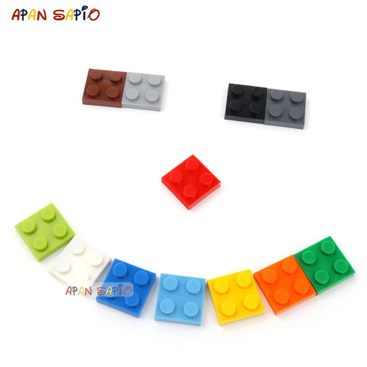 120 קוביות בנייה 2×2 – לפי צבע – תמונה 7