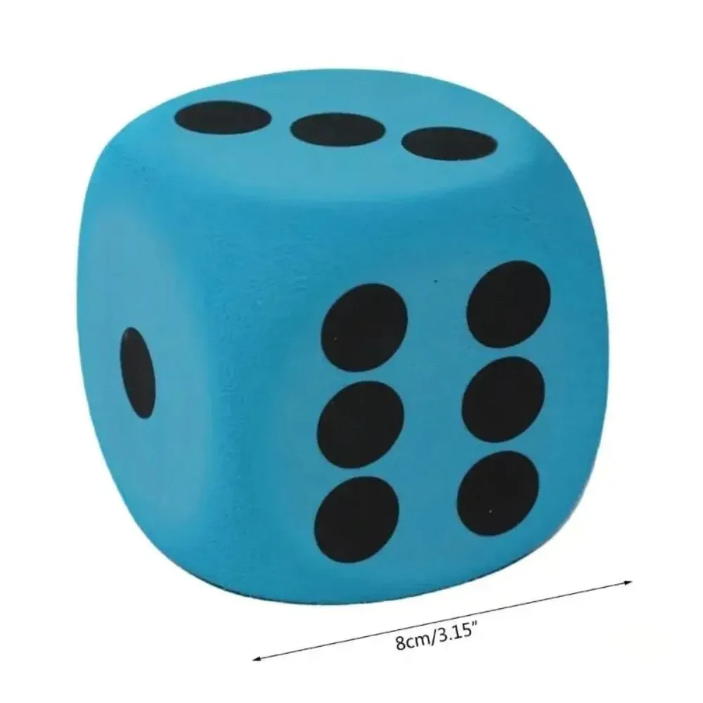קובייה ענקית מספוג – 8 ס״מ – תמונה 6