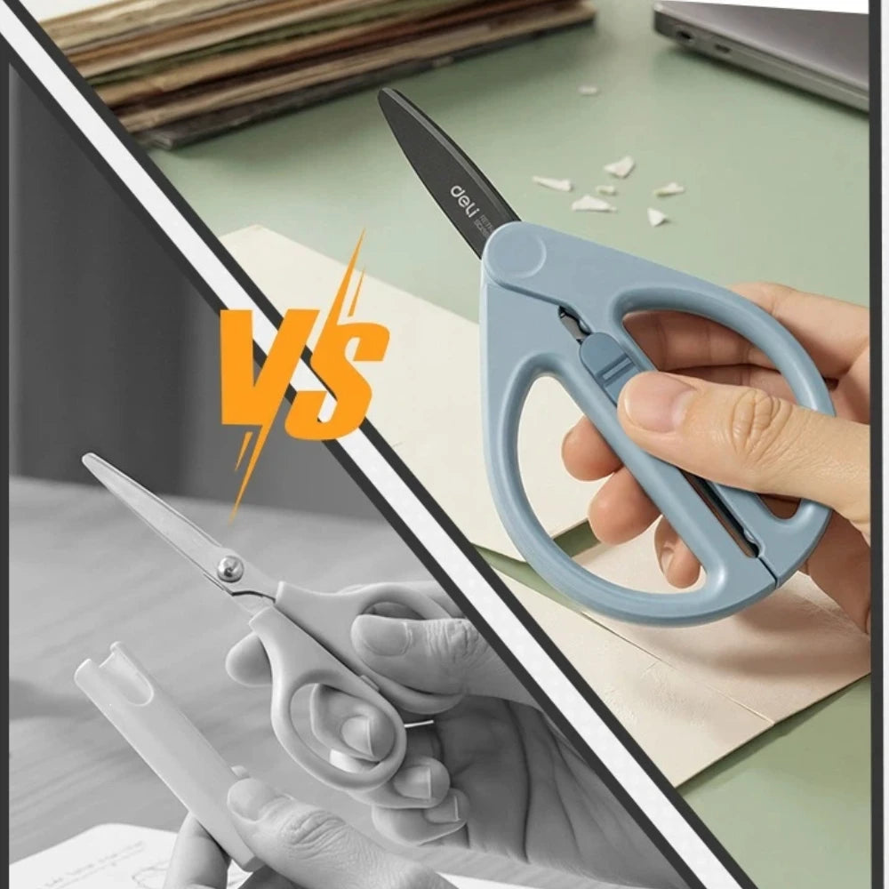 מספריים נשלפים עם מגן – בטוחים לתיק – תמונה 3