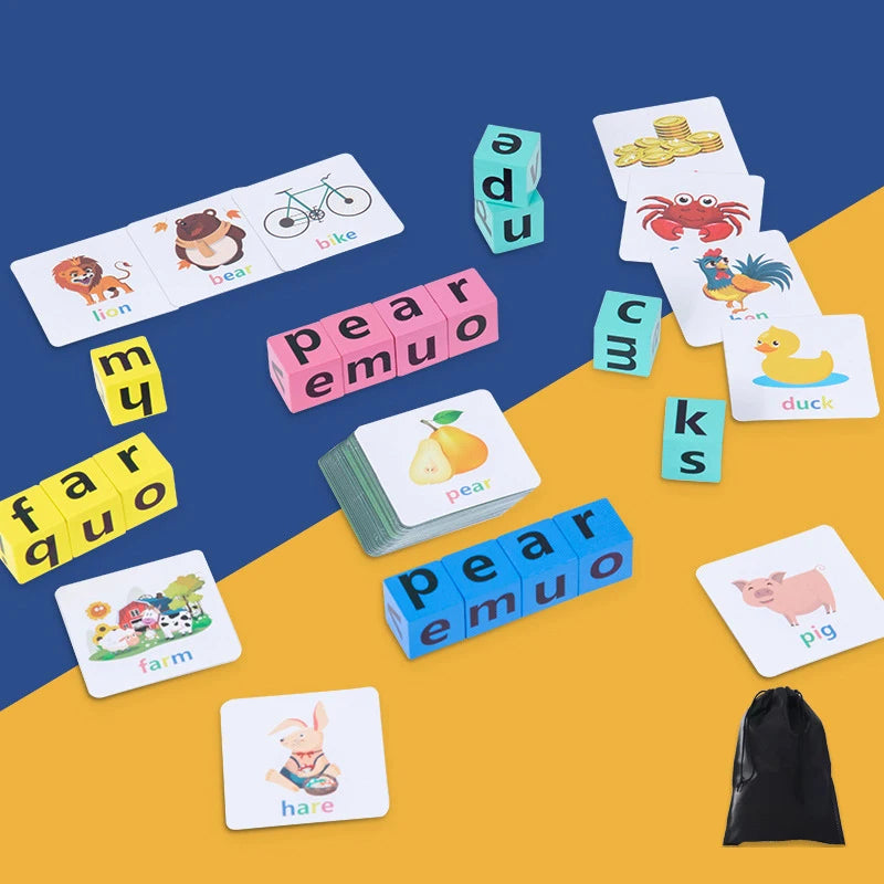 משחק איות מעץ – בונים מילים באנגלית – תמונה 4