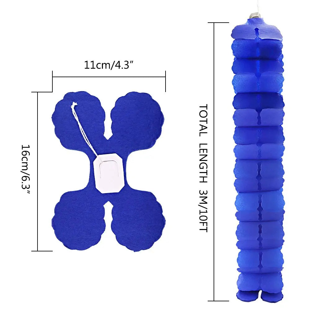 שרשרת נייר נפתחת 3 מטר – 16 צבעים – תמונה 6