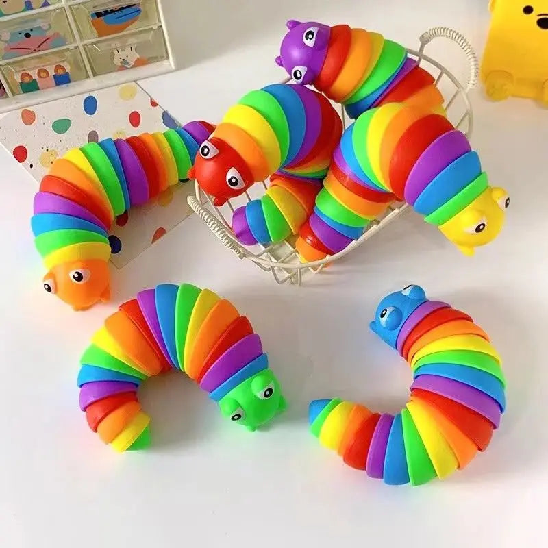 שבלול פידג׳ט מפרקי בצבעי הקשת – תמונה 2