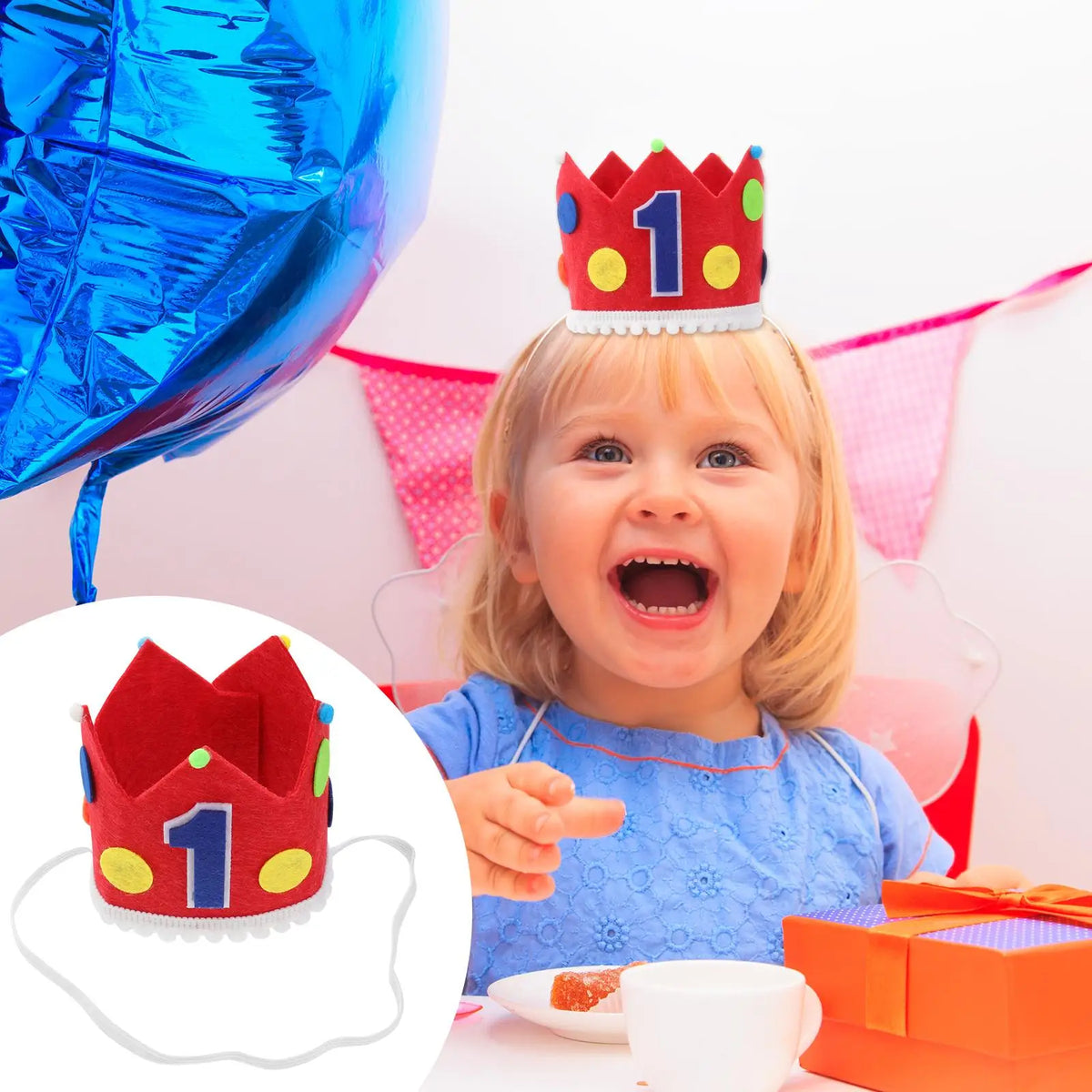 כתר יום הולדת מלבד – בסגנון קרקס – תמונה 2