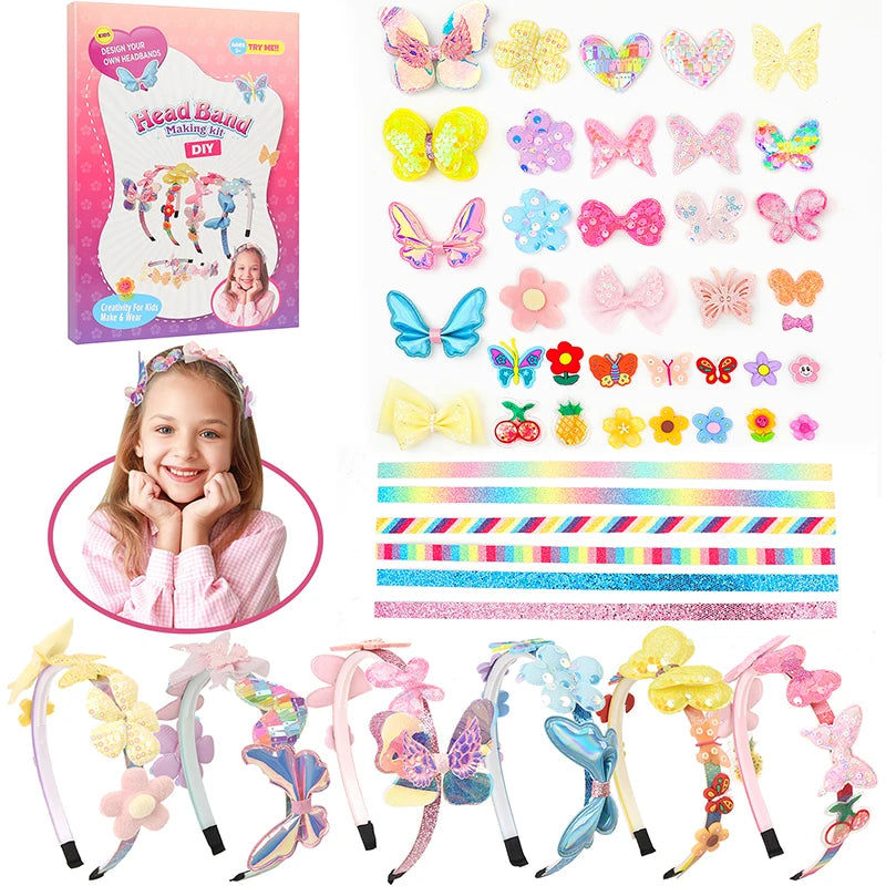 ערכה לעיצוב קשתות לשיער – 6 קשתות – תמונה 5