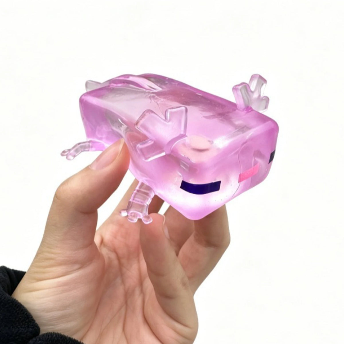 סקווישי אקסולוטל בקובייה שקופה – ג׳לי רך – תמונה 8