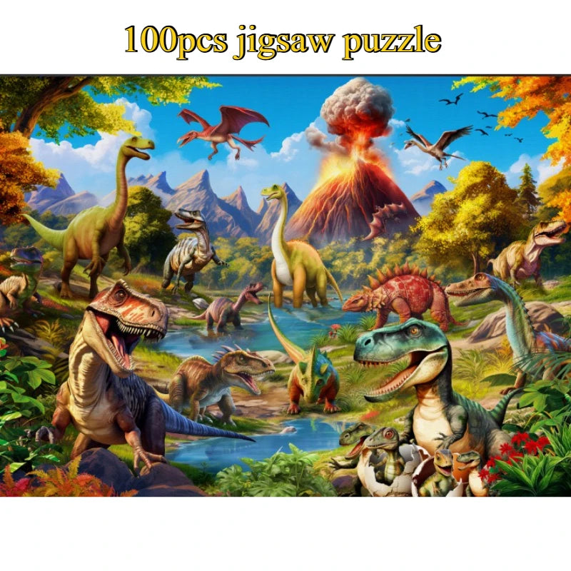 פאזל 100 חלקים לילדים – 38×25 ס״מ