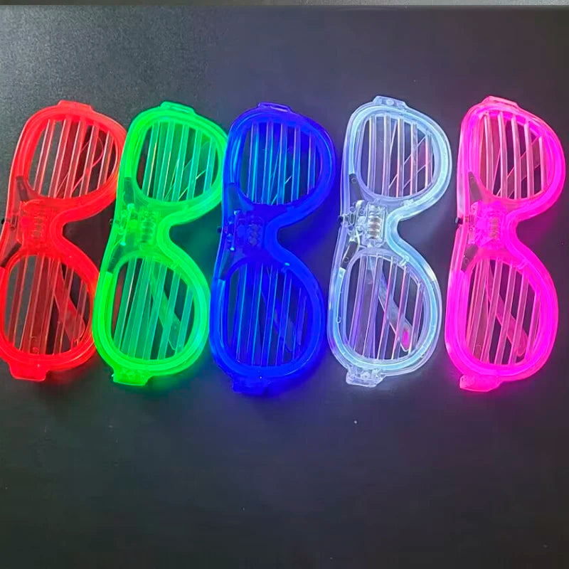 משקפי תריס מאירים LED – למסיבות – תמונה 2