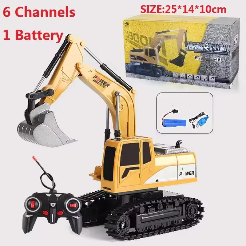 RC Construction Vehicles for Kids – Excavator & Dump Truck | MAGIKA