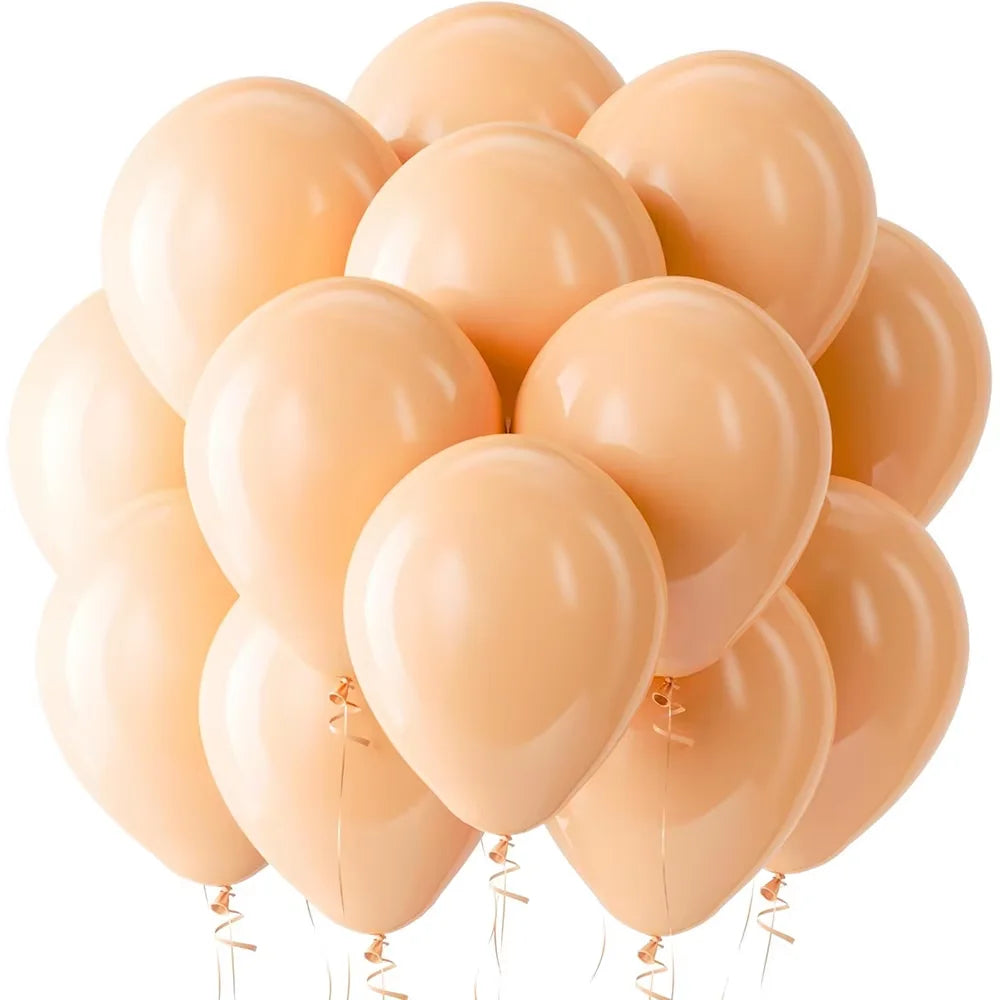 בלוני לטקס בגווני פסטל ורטרו 30 ס״מ – 10 צבעים, 10 עד 30 בלונים – תמונה 14