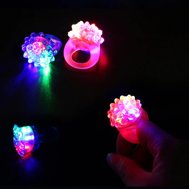 טבעות LED מאירות למסיבה – 20 עד 50 – תמונה 4