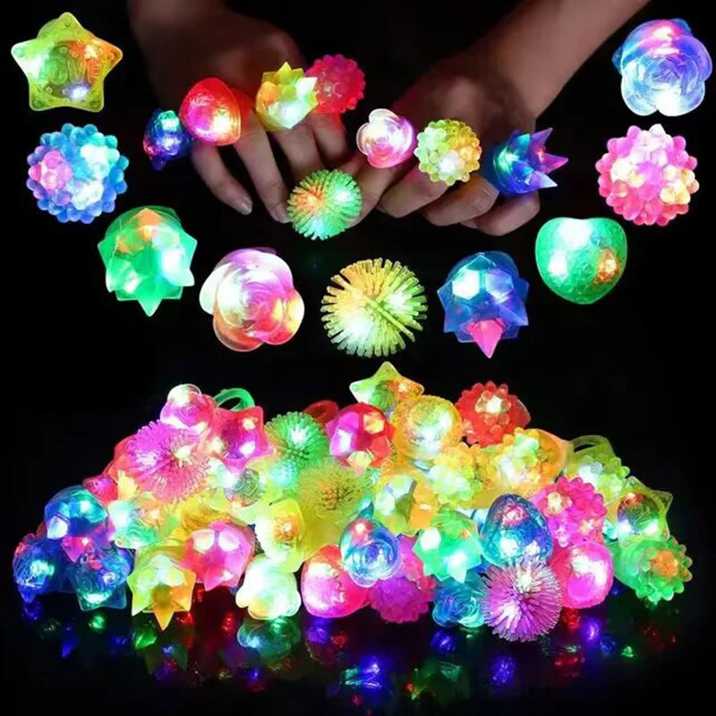 טבעות LED מאירות למסיבה – 20 עד 50