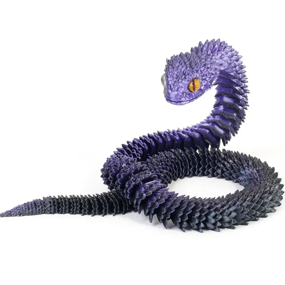 נחש גמיש מודפס בתלת-ממד – 30 ס״מ
