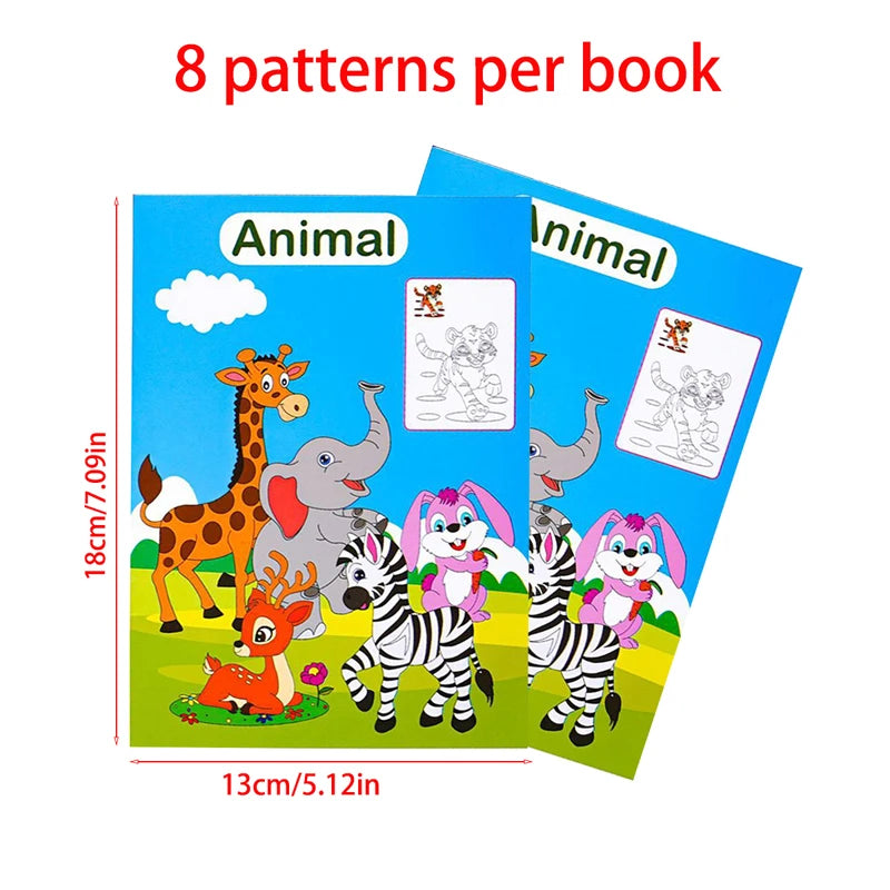 6 חוברות צביעה בנושאים שונים – תמונה 2