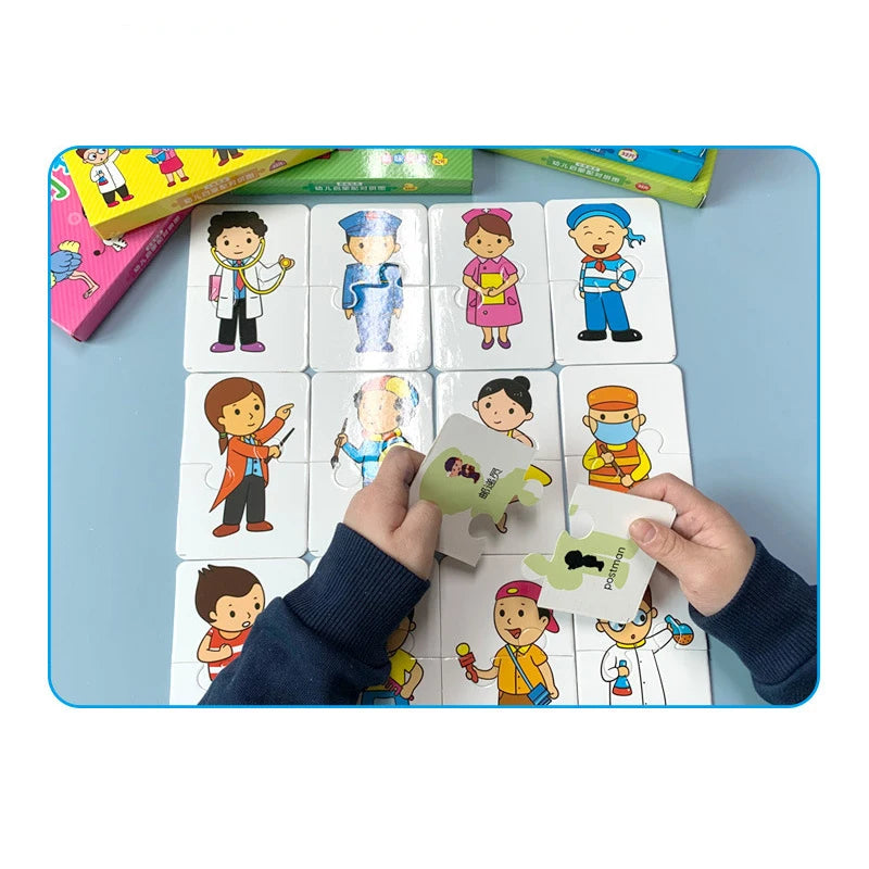 פאזלי התאמה ראשונים לפעוטות – 2 חלקים בכל זוג – תמונה 14