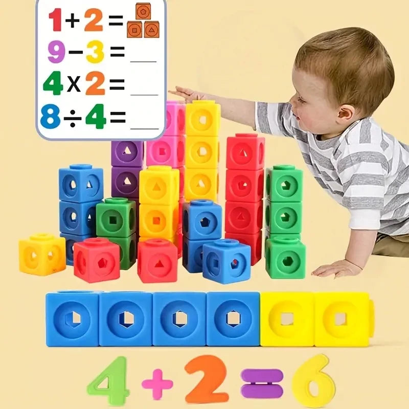 100 קוביות חשבון מתחברות – לספירה ולמדידה – תמונה 2