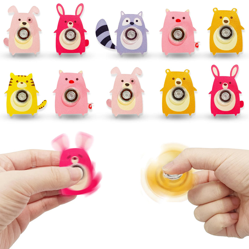 6 ספינרים בצורת חיות – חתול, כלב, שועל ועוד