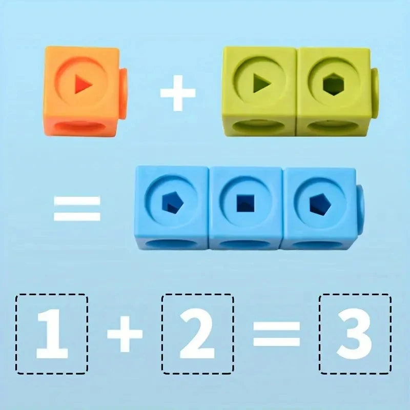 100 קוביות חשבון מתחברות – לספירה ולמדידה – תמונה 6