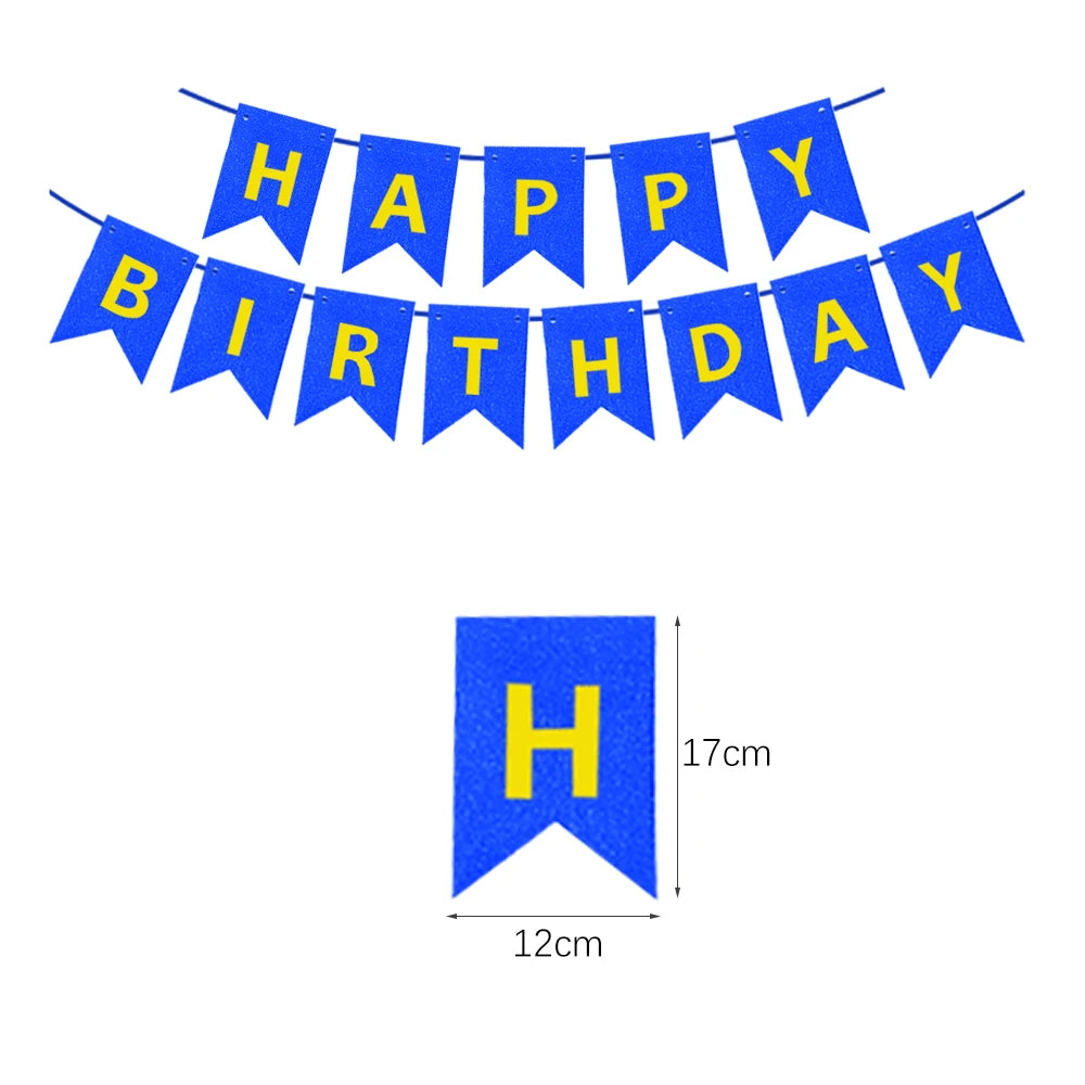 שרשרת דגלוני "Happy Birthday" – עשרות עיצובים – תמונה 13