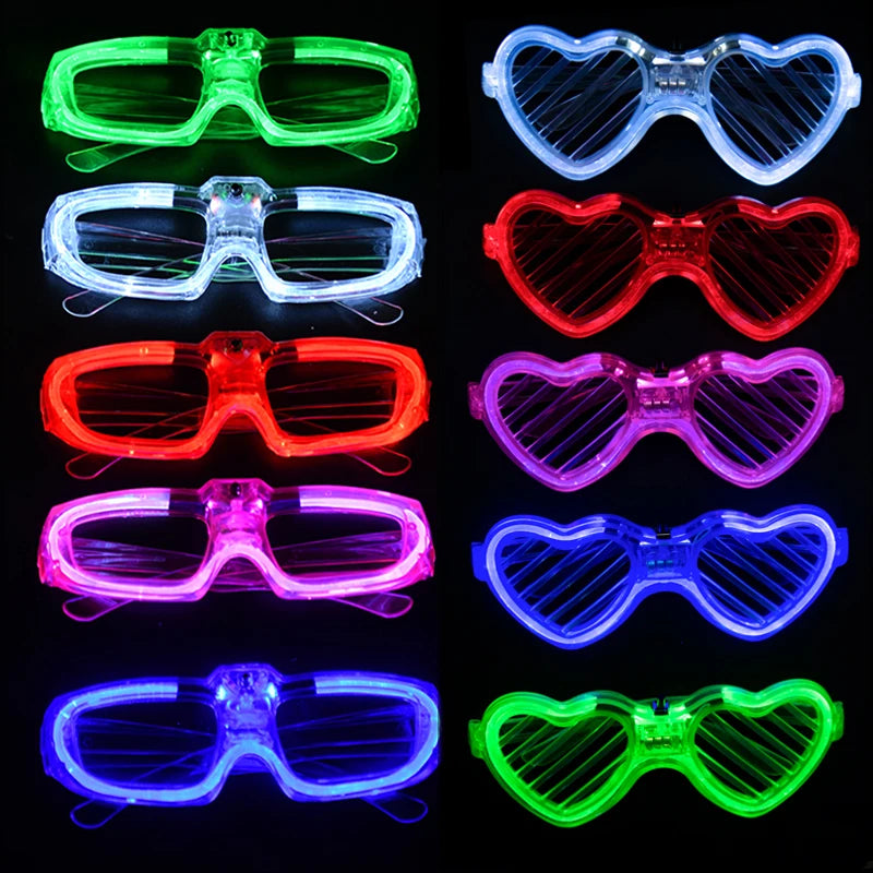 משקפי תריס מאירים LED – למסיבות – תמונה 6
