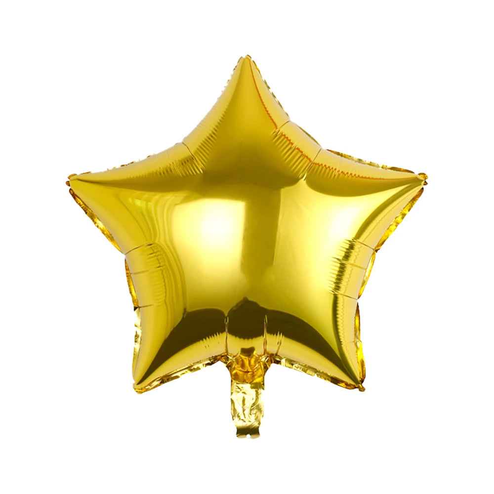 בלוני כוכב מבריקים לסילבסטר וליום הולדת – 45 ס״מ, 5 עד 20 – תמונה 6