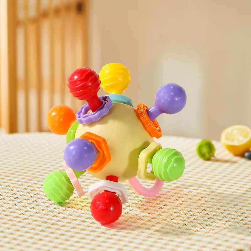 כדור מנהטן לתינוק – לולאות וחרוזים – תמונה 6