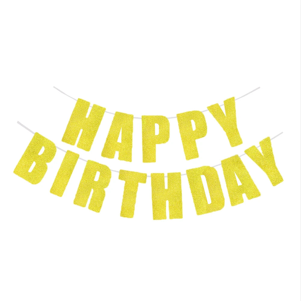 שרשרת דגלוני "Happy Birthday" – עשרות עיצובים – תמונה 8