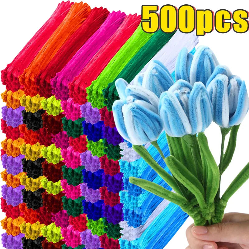 מנקי מקטרות צבעוניים ליצירה – 100 עד 500