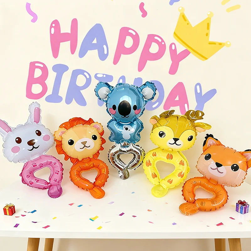 30 בלוני צמיד בצורת חיות – הפתעות ליום הולדת – תמונה 6