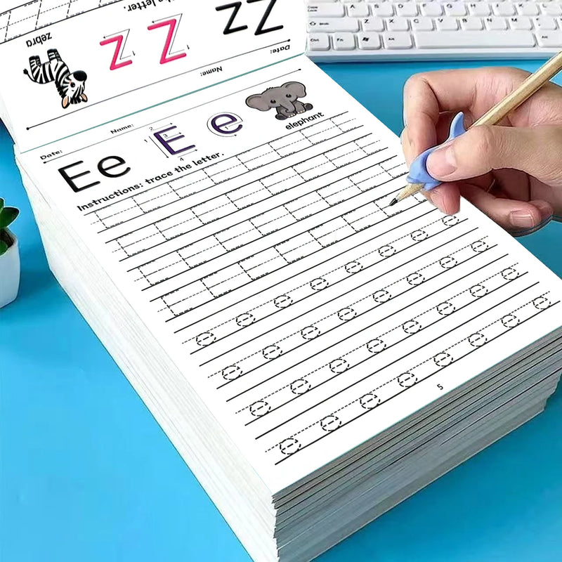 חוברת תרגול כתיבת אותיות באנגלית – 32 עמודים