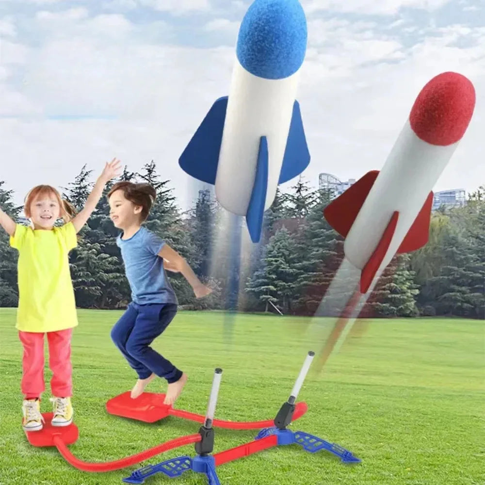 משגר טילים בקפיצה – רוקעים והטיל עף לשמיים