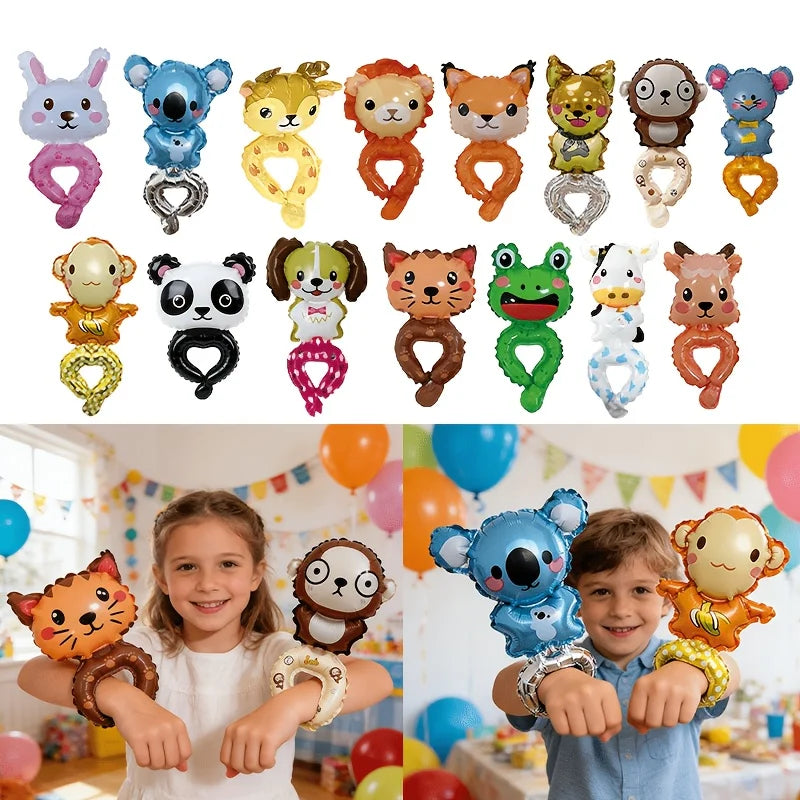 30 בלוני צמיד בצורת חיות – הפתעות ליום הולדת