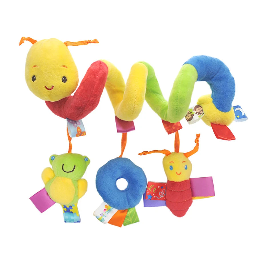ספירלת פעילות לסלקל ולעגלה – עם רעשנים ומראה – תמונה 11