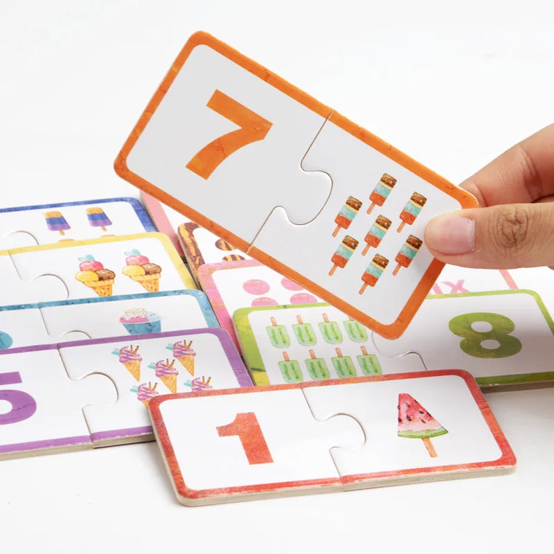 פאזל התאמת מספרים מעץ – 1 עד 10 – תמונה 6