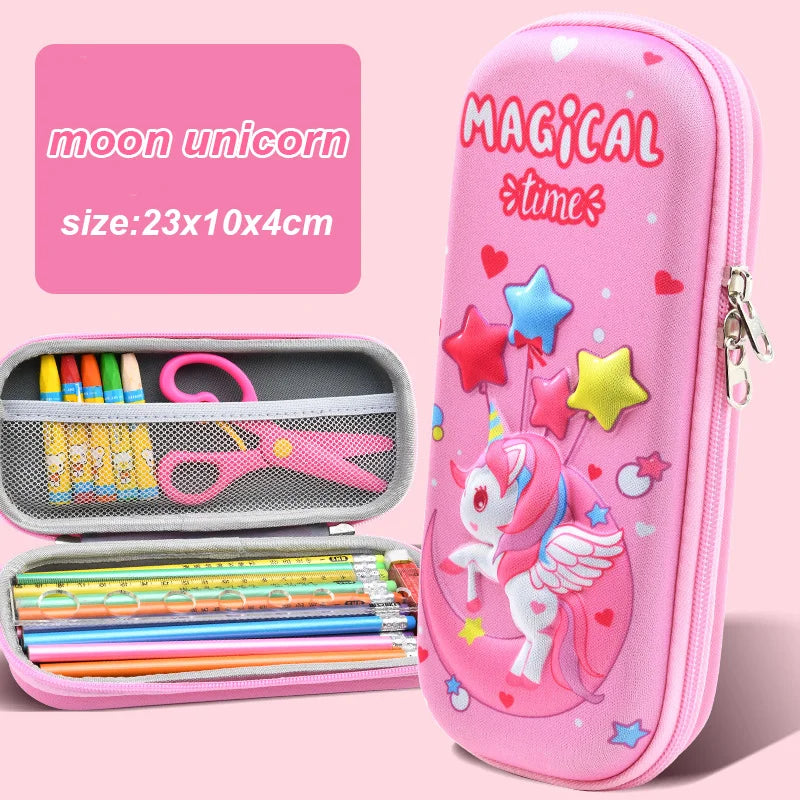 קלמר קשיח תלת-ממדי לילדים – חד-קרן, דינוזאור, אסטרונאוט ועוד – תמונה 13