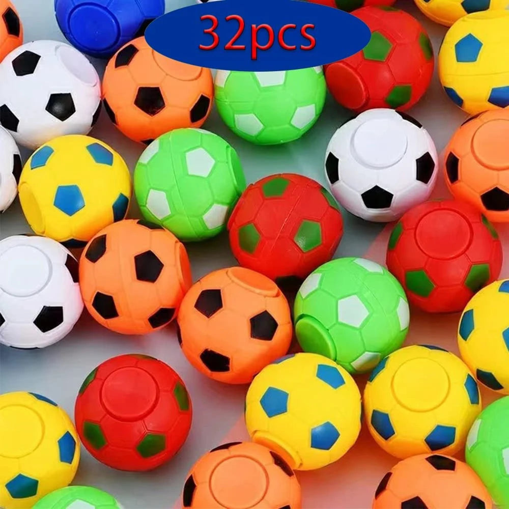 32 ספינרים קטנים בעיצוב כדורגל – הפתעות – תמונה 3