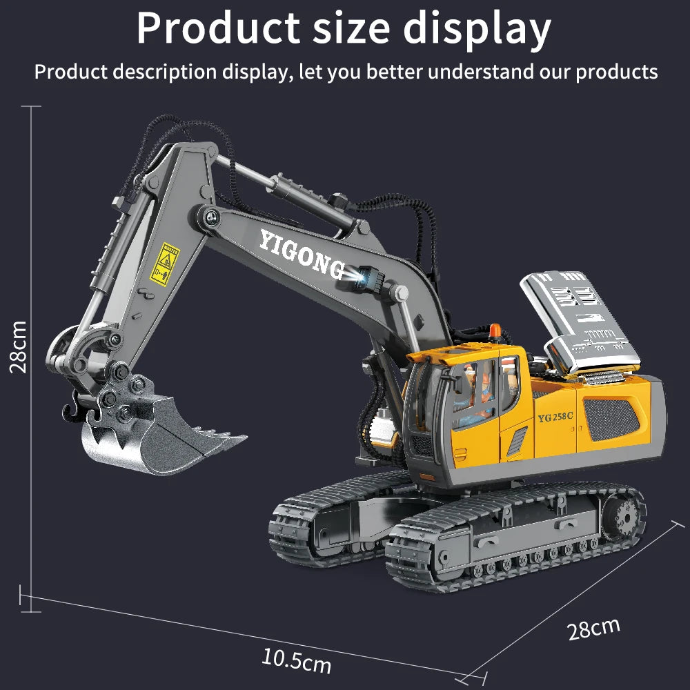 RC Construction Vehicles for Kids – Excavator & Dump Truck | MAGIKA