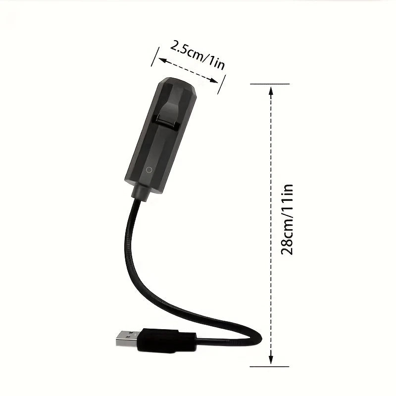 מקרן חג המולד לתקרה – סנטה במזחלת ועץ אשוח, USB – תמונה 6