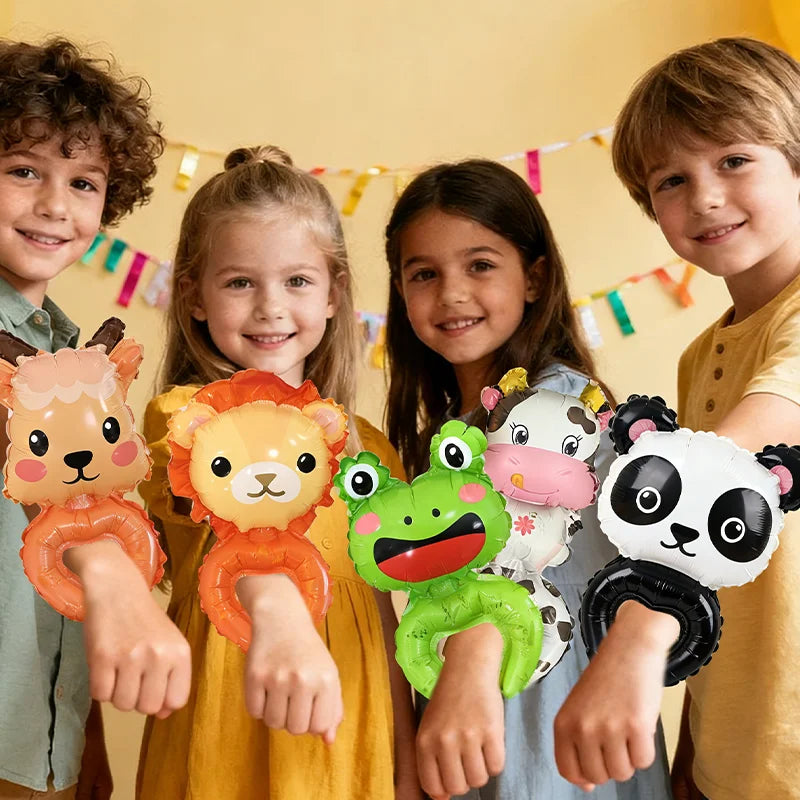 30 בלוני צמיד בצורת חיות – הפתעות ליום הולדת – תמונה 2