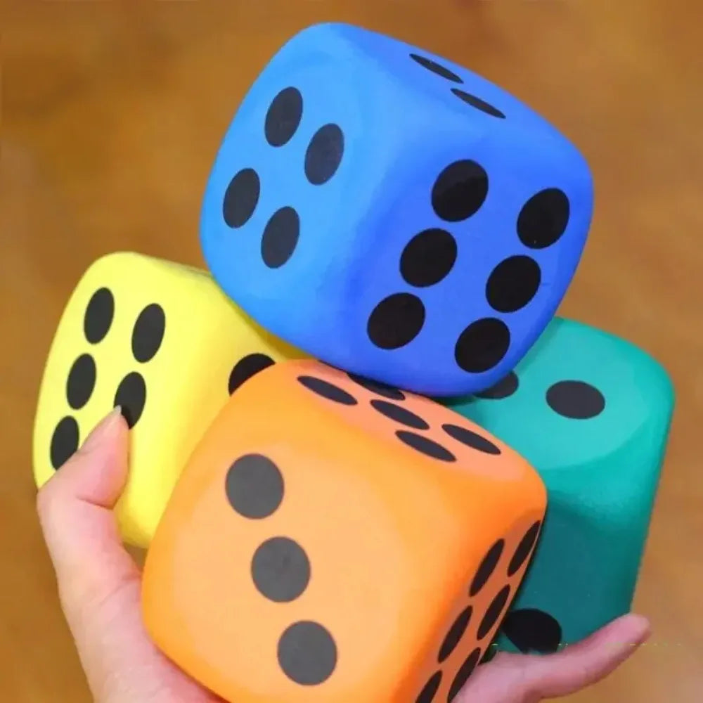 קובייה ענקית מספוג – 8 ס״מ – תמונה 2