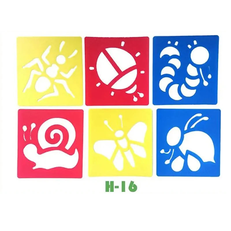 שבלונות ציור לילדים – סט 6 בנושא לבחירה – תמונה 12