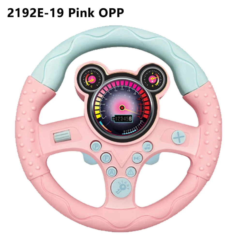 הגה צעצוע לילדים – אורות, צלילים וואקום לרכב – תמונה 10