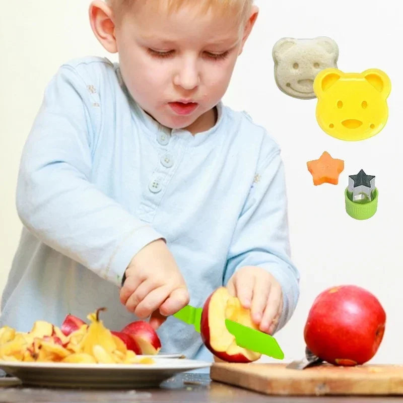 כלי מטבח אמיתיים לילדים – סכינים בטוחות וחותכנים – תמונה 3