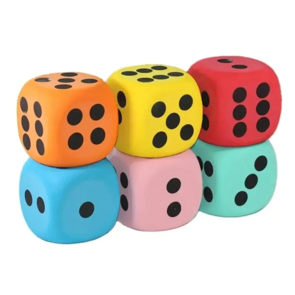 קובייה ענקית מספוג – 8 ס״מ – תמונה 5
