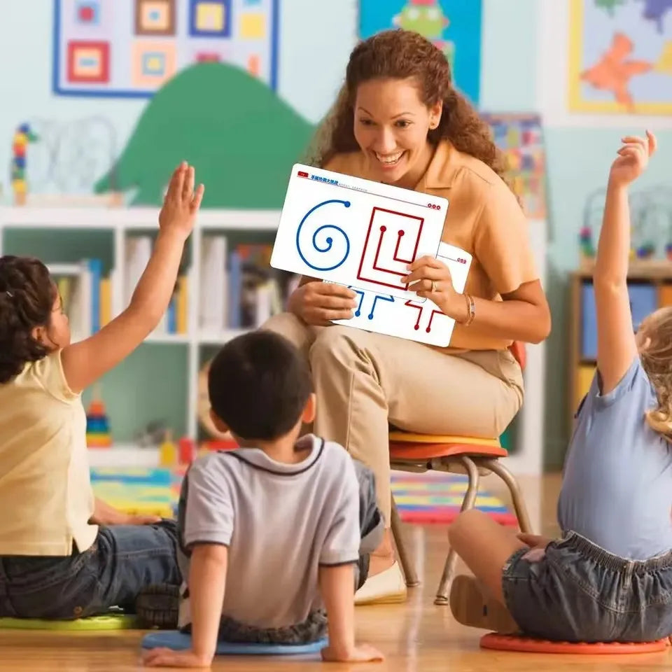 לוח תיאום שתי ידיים – מסלולים לשני הצדדים – תמונה 2