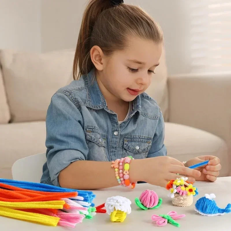 מנקי מקטרות צבעוניים ליצירה – 100 עד 500 – תמונה 6