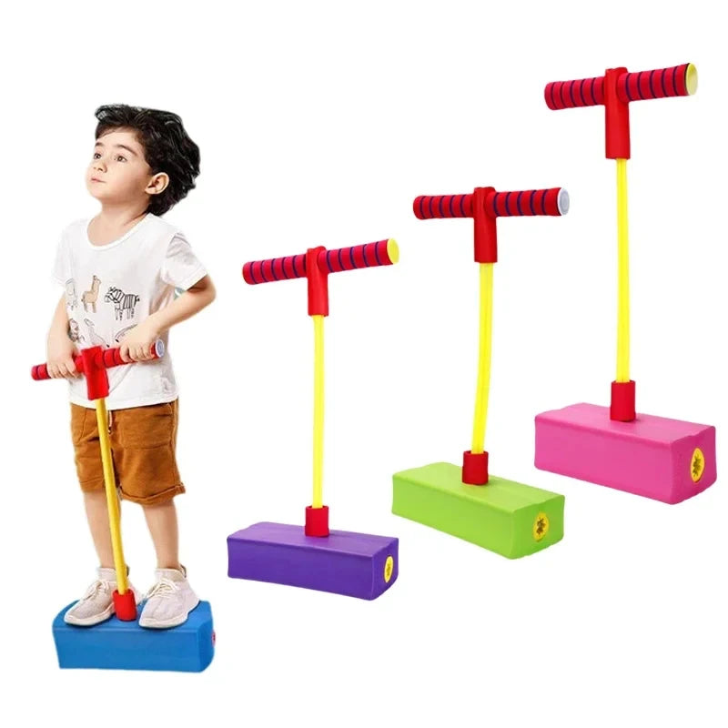 פוגו קפיצה מספוג לילדים – משמיע צפצוף