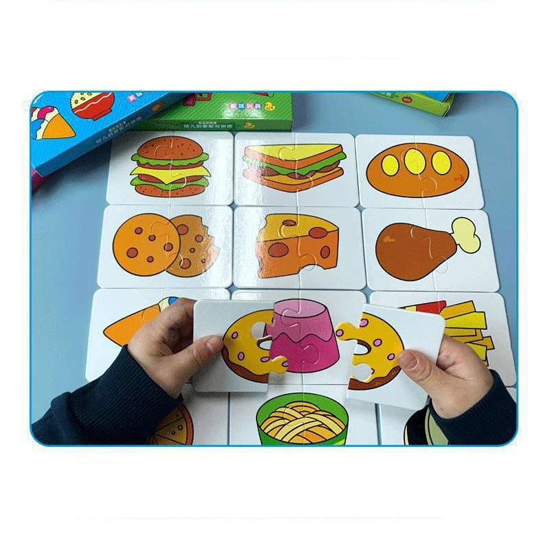 פאזלי התאמה ראשונים לפעוטות – 2 חלקים בכל זוג – תמונה 9