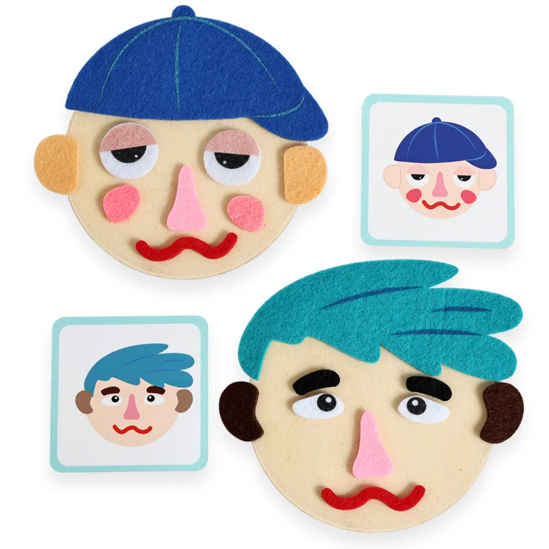 משחק הבעות פנים מלבד – לומדים רגשות – תמונה 5