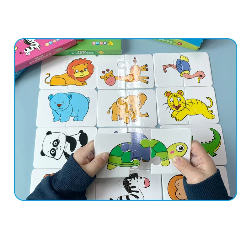 פאזלי התאמה ראשונים לפעוטות – 2 חלקים בכל זוג – תמונה 8